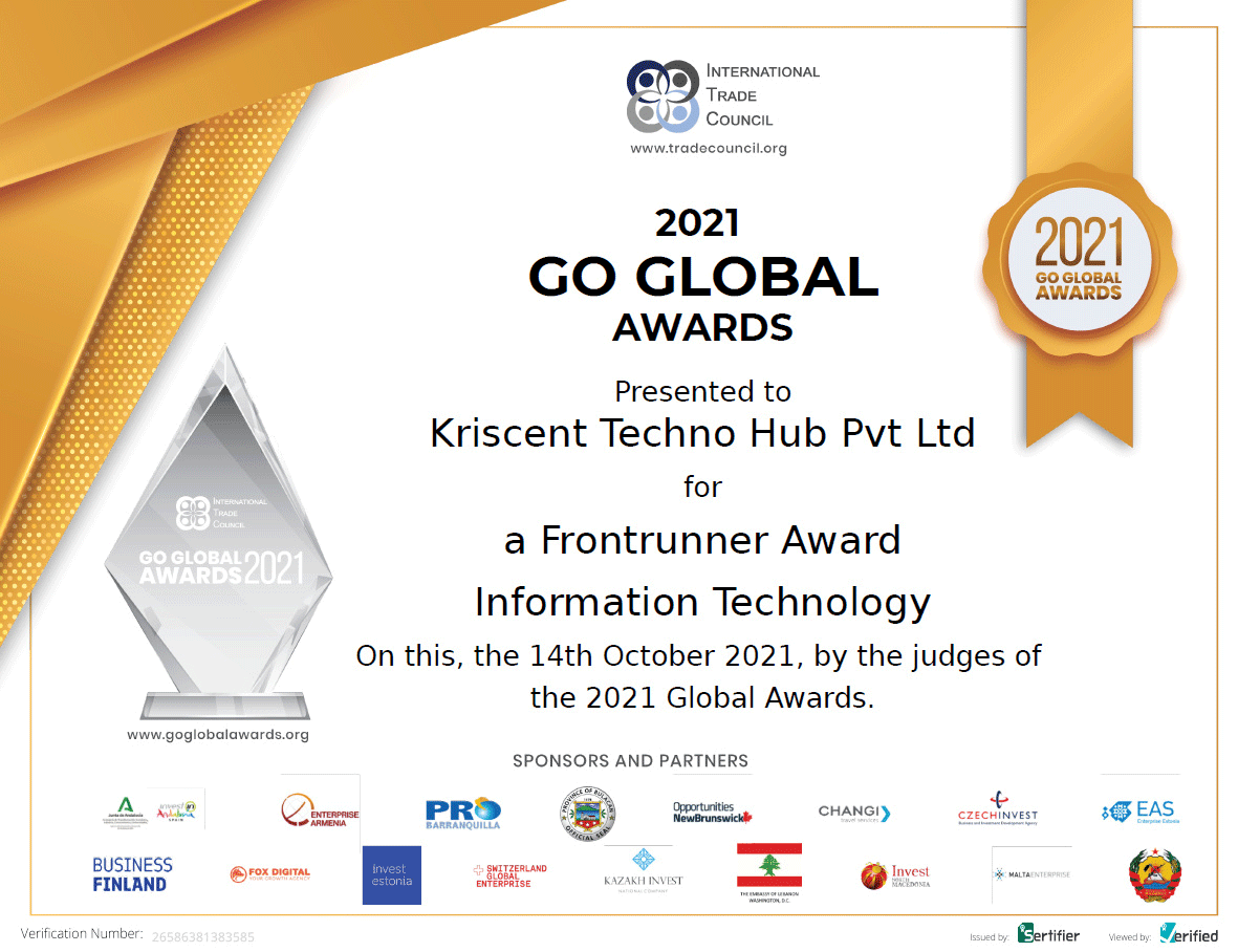 International Trade Council - Go Global Award-2021